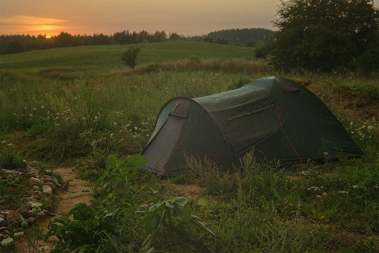 Place For Tent - Miejsce Na Namiot U Stop Natury Kuty Ngoại thất bức ảnh
